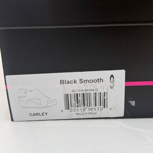 Corkys Womens Carley Black Wedge Sandals Size 9 Comfortable Chic - Picture 8 of 8